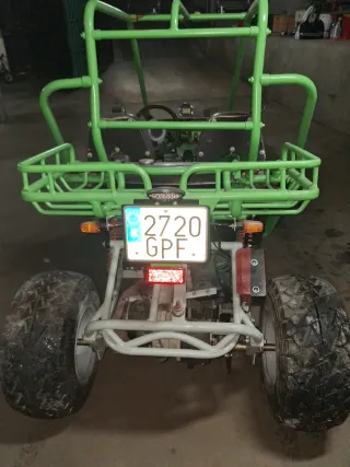 Buggy 125cc Matriculado Verde