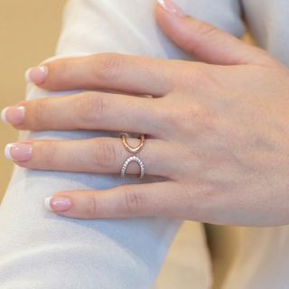 Anillo Abierto  Pandora de plata Vermeil Infinito