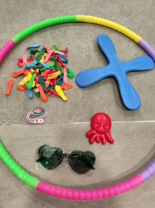 Lote de juguetes para verano