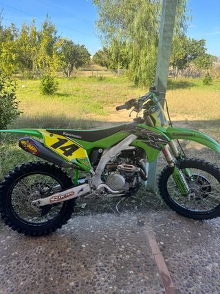 Kawasaki KX450 2019 Motocross Verde/Amarillo