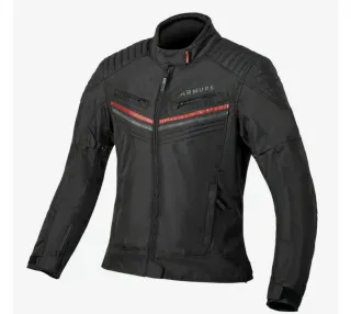 Chaqueta Moto Mujer Negra