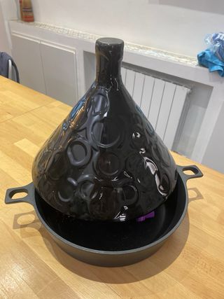 Tajine Ikea Negro Gran Capacidad