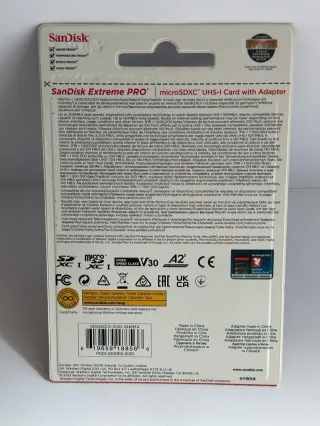 SanDisk Extreme PRO microSDXC 512GB c/Adaptador