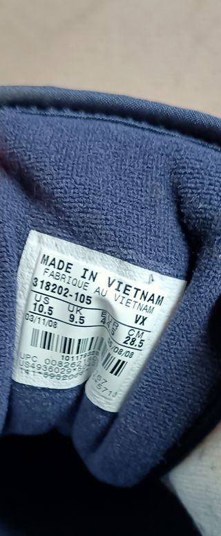 Zapatillas Nike Air Max Blancas y Azules 2008