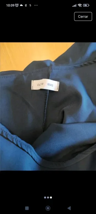 Mono azul de fiesta sin estrenar