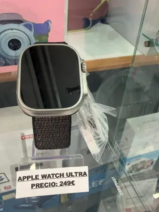 Apple Watch Ultra Plata y Negro
