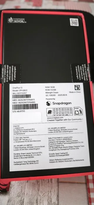 OnePlus 13 16GB RAM 512GB ROM