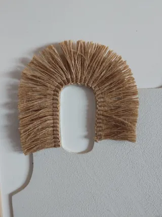 Cuadro Decorativo Sklum Yute y Madera
