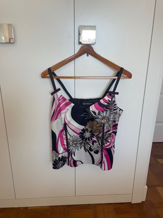 Chaqueta y top Brunella estampado floral