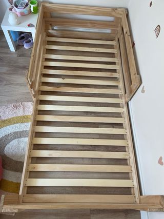 Cama Montessori 90x190 Madera Natural