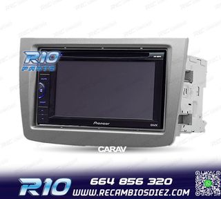 MARCO GRIS RADIO 2-DIN PARA ALFA ROMEO MITO