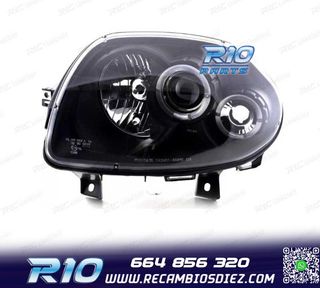 FAROS RENAULT CLIO 98-01 OJOS ANGEL FONDO NEGRO