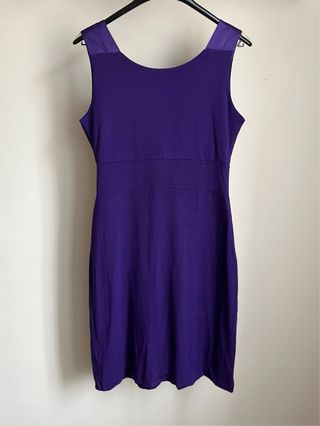 D.Exterior Abito Viola Made In Italy Donna