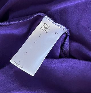 D.Exterior Abito Viola Made In Italy Donna