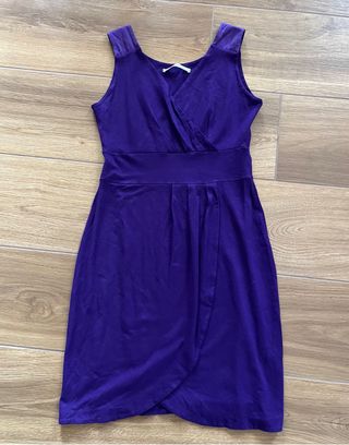 D.Exterior Abito Viola Made In Italy Donna