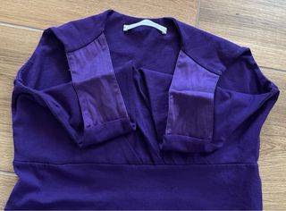 D.Exterior Abito Viola Made In Italy Donna