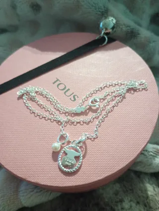 Colgante Tous Plata y Perla