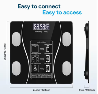 Bilancia SMART Pesapersone Digitale APP SMARTPHONE