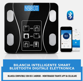 Bilancia SMART Pesapersone Digitale APP SMARTPHONE