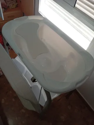 Bañera cambiador para bebé