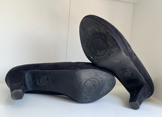 Zapatos de tacón negros talla 40