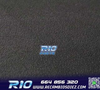 ASIENTO BAQUET UNIVERSAL NEGRO ALCANTARA - PIEL ESTILO EVO