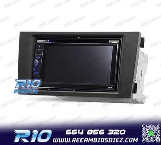 MARCO NEGRO RADIO 2-DIN AUDI A6 Y ALLROAD