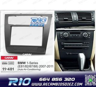 MARCO NEGRO RADIO 2-DIN BMW SERIE 1 E81 E82 E87 E88