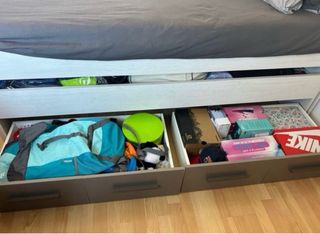 Cama nido con cajones