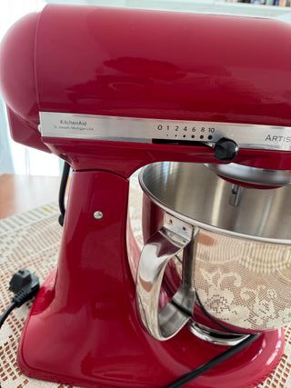 Batidora KitchenAid Roja Artisan 4.8L