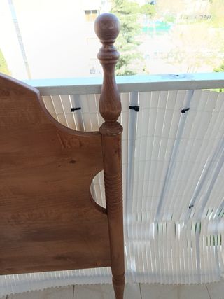 Cabecero madera maciza 90cm