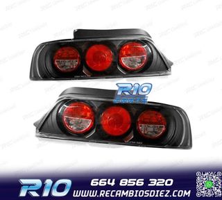 PILOTOS PARA HONDA PRELUDE 97-01 NEGRO LOOK LEXUS