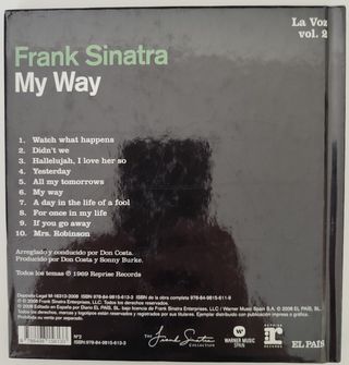 Frank Sinatra en 3 CD´s