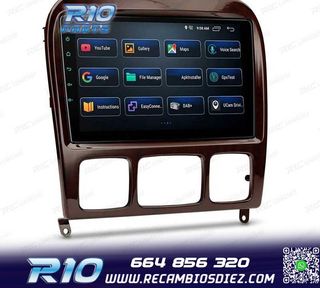 RADIO GPS ANDROID 13 MERCEDES CLASE S W220 98-05