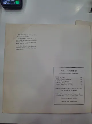 Vinilo Misa Flamenca Hi-Fi Stereo