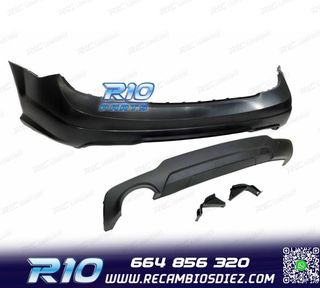 PARAGOLPES TRASERO MERCEDES CLASE C W204 12-15 LOOK AMG