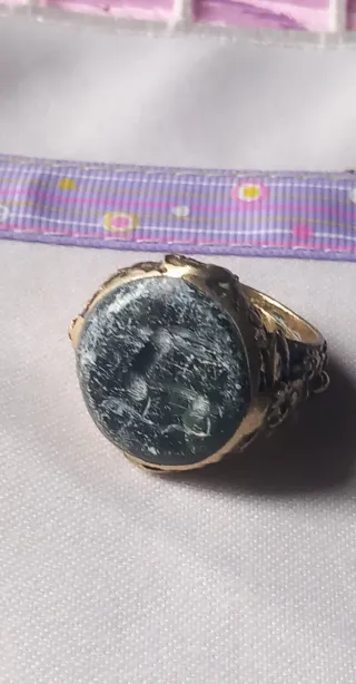 Anello sigillo afghano antico