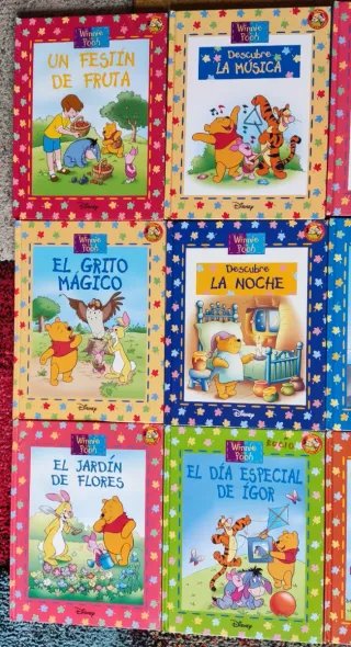 Lote: 13 Disney Winnie the Pooh Libros.