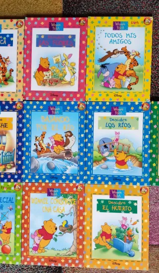 Lote: 13 Disney Winnie the Pooh Libros.