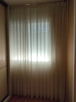 Cortinas Beige y Blancas