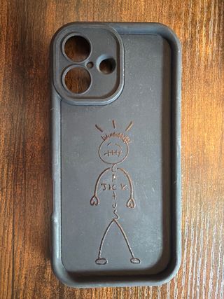 Funda iPhone 16 con diseño CactusJack Travis Scott