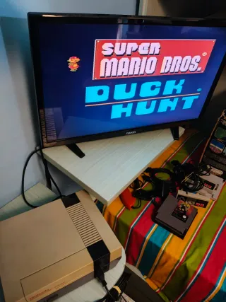 Nintendo Zapper + Duck Hunt per NES