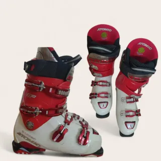 Botas de esquí Atomic rojas y blancas- n°29
