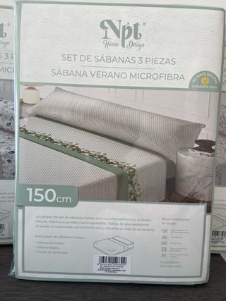 Juegos sabanas cama grande de 1,50 a estrenar 10€