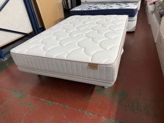 BASE Y COLCHON FLEX SENSO PRO VISCO 135x190