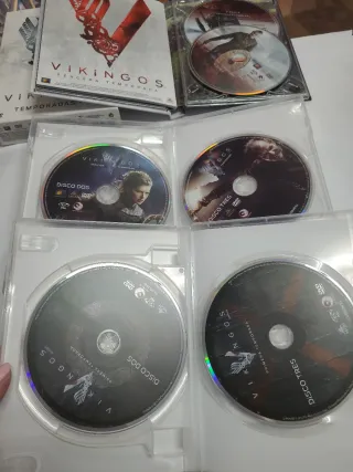DVD Vikingos Temporadas 1, 2,3
