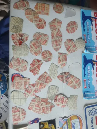 Lote de Pegatinas Promocionales Antiguas