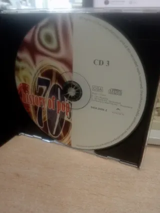 CDX3 Box History of Pop 70's Platin Edition