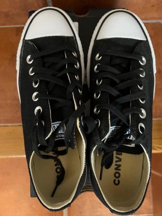 Zapatillas Converse All Star Negras y Blancas