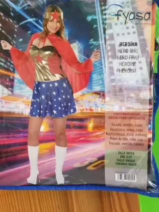 Disfraz Heroína Talla Única